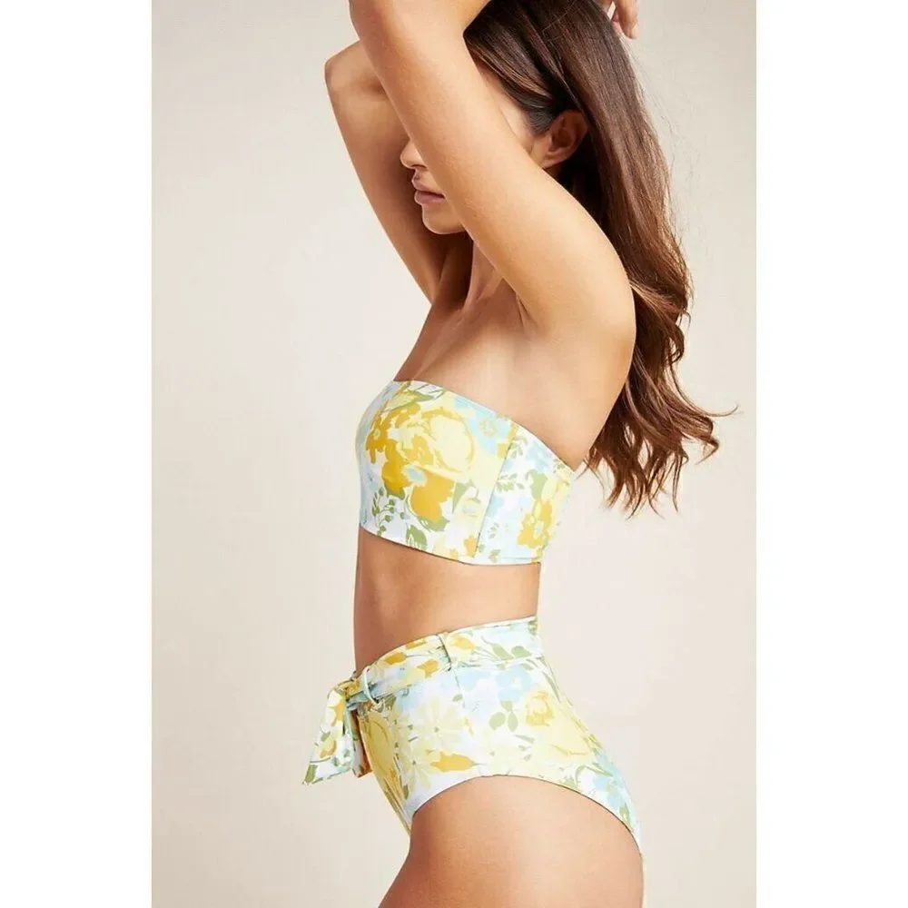 NEW FAITHFULL THE BRAND LUCY BIKINI BOTTOMS